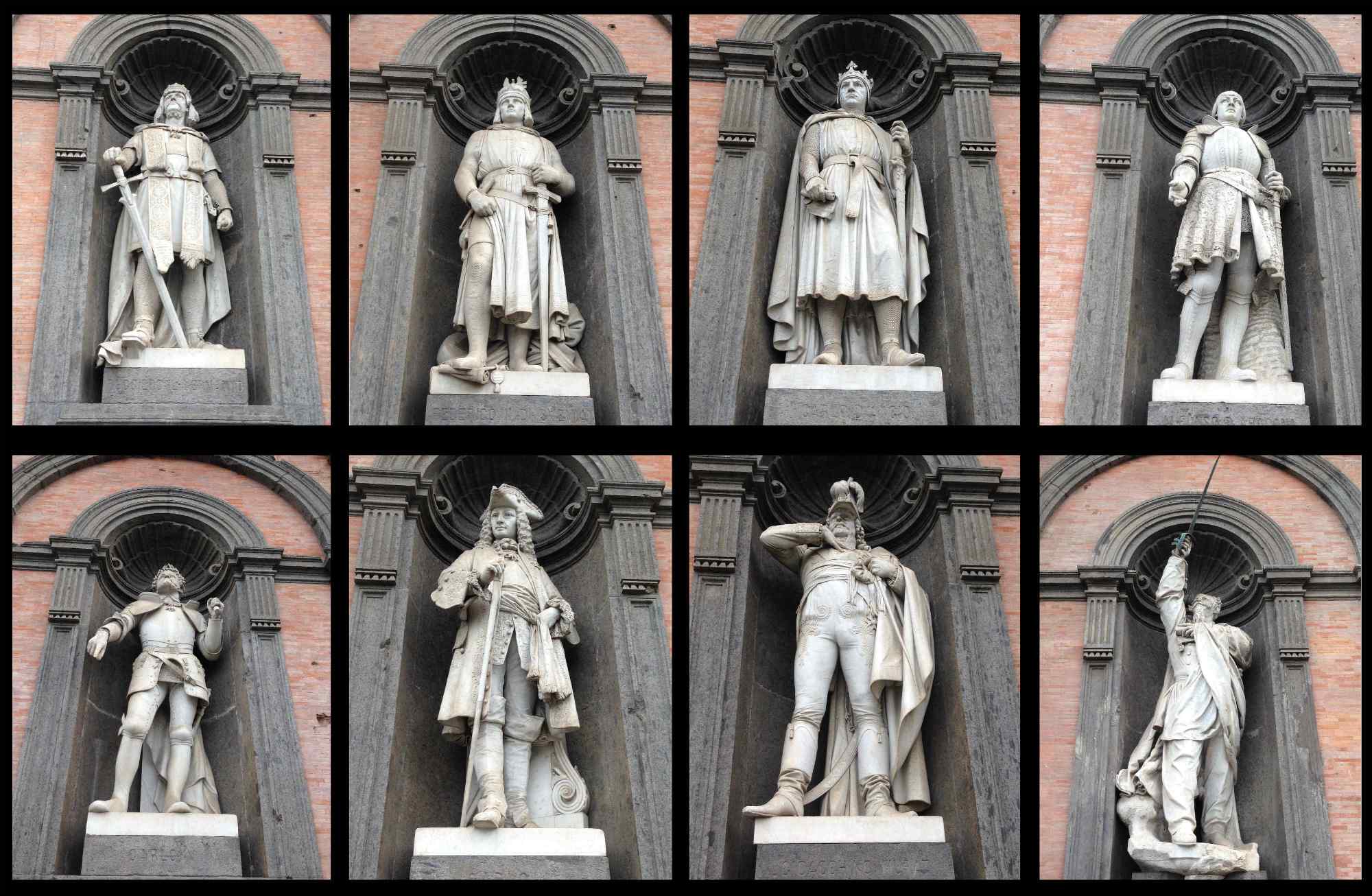 Statue dei Re di Napoli