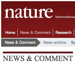 the news in Nature.com