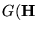 $ G(\mathbf{H}_$