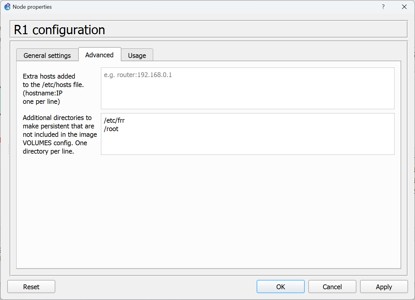 router-1-configuration
