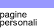 sezione pagine personali