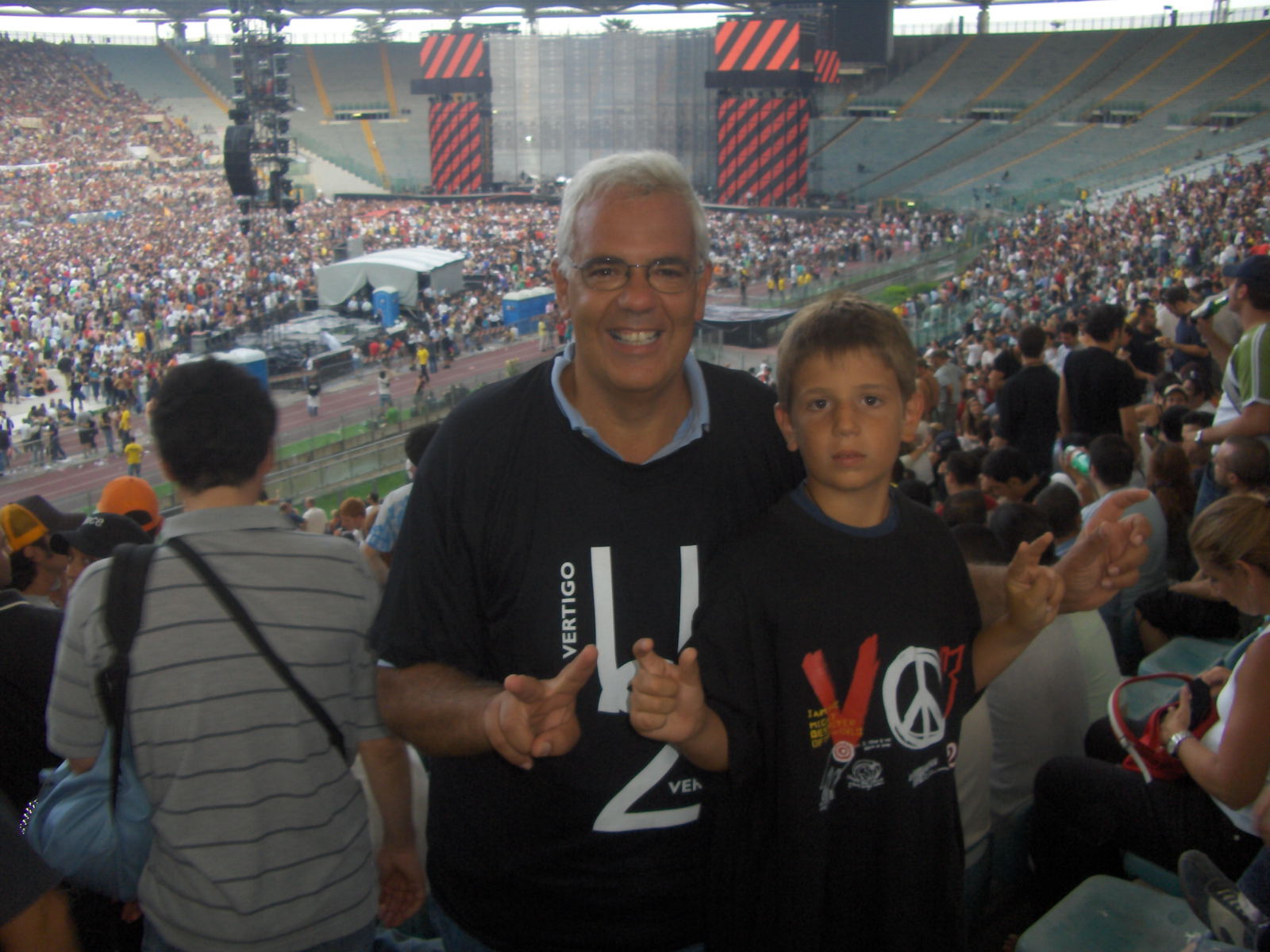 U2 in Rome: July 2005