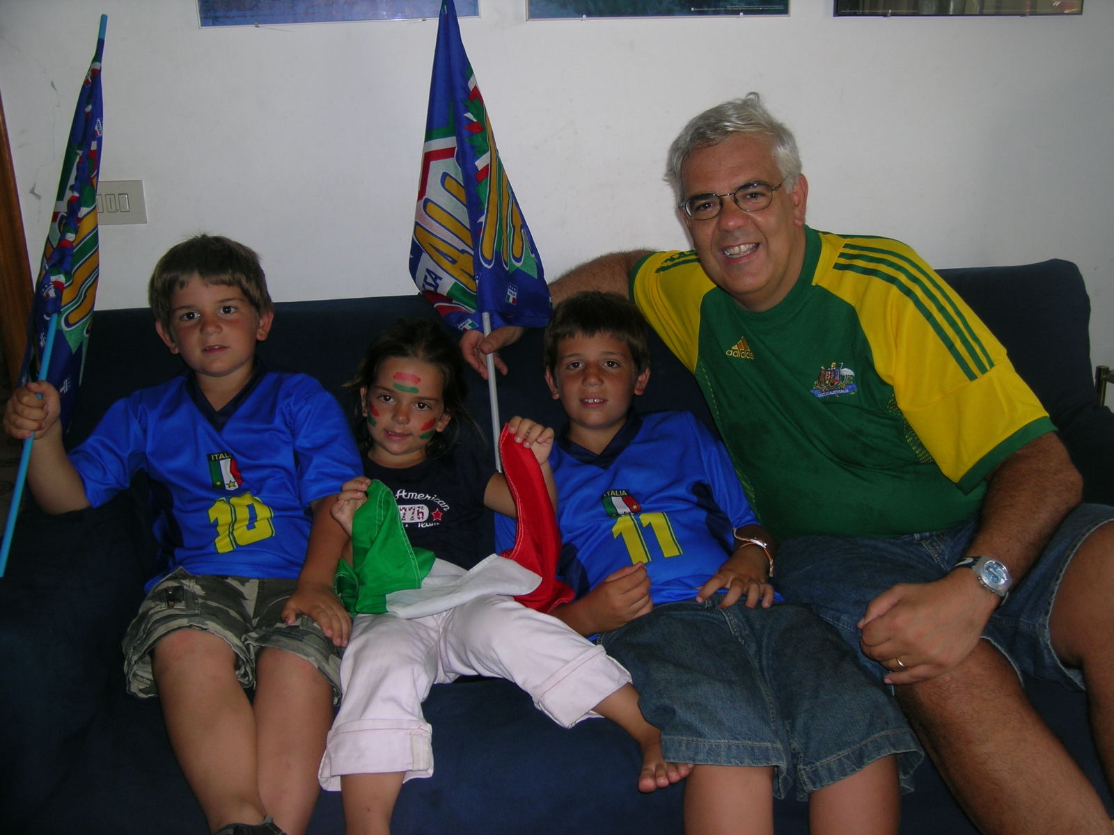 Italy-Australia 1-0 ... Totti Goool !!! 26 June 2006