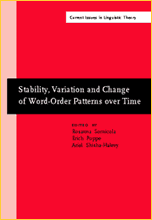 Stability, Variation and Change of Word-Order Patterns over Time